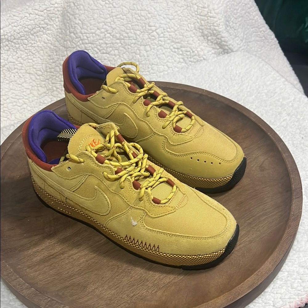 Nike Men's Yellow Sneakers                        (New No Box or Tags)